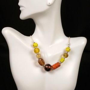 Mabel Designs Strand Necklace Glass Bead NEW